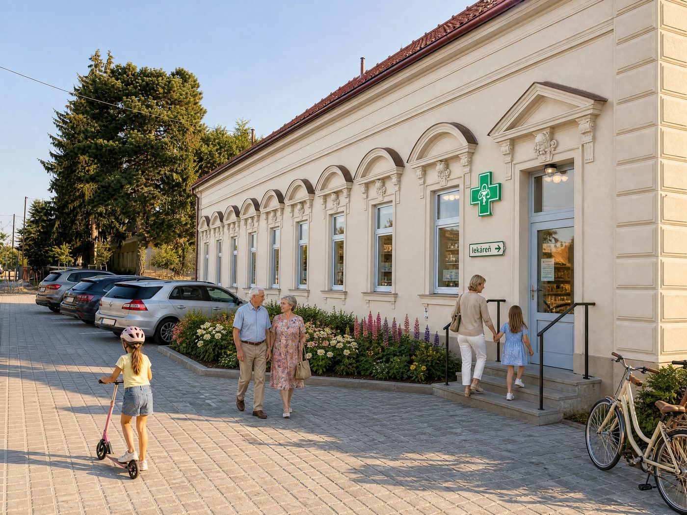 Obno&shy;vený Zichyho ka&shy;štieľ s lekárňou